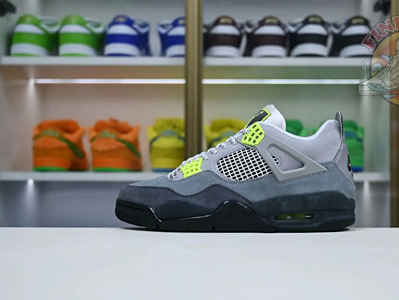 Jordan Air Jordan 4 retro se'95neon