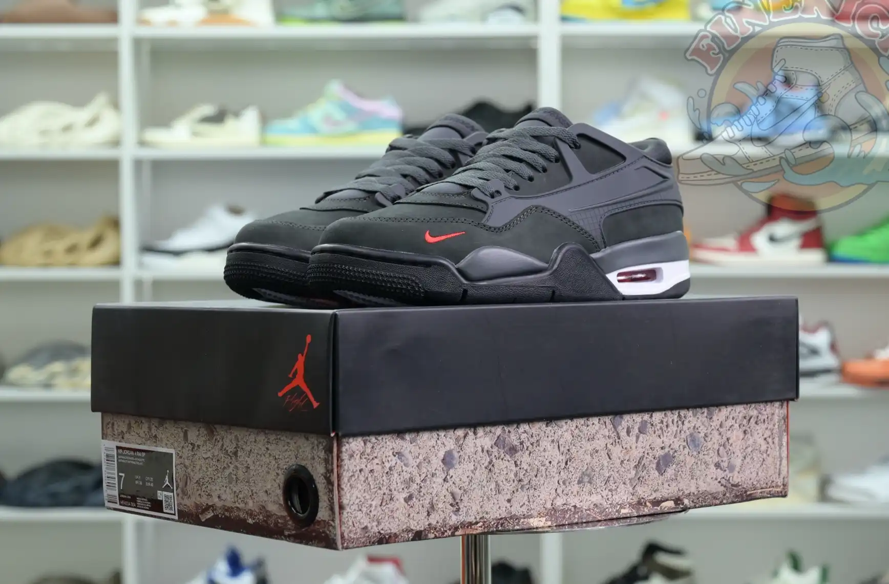 Nigel Sylvester x Jordan Air Jordan 4 RM SP “Anthracite”