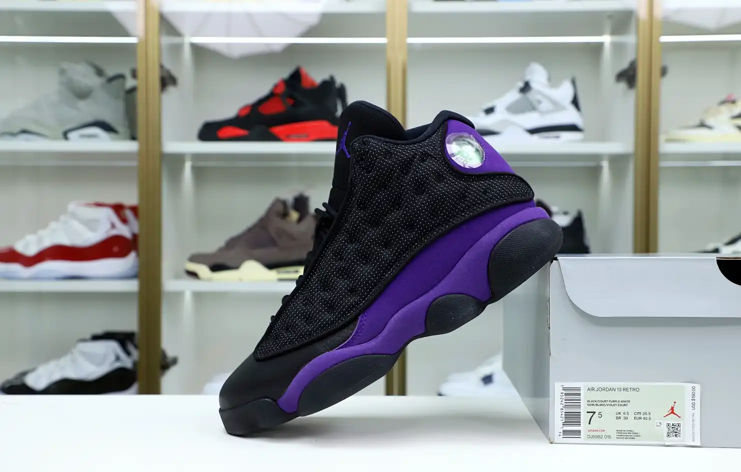 AIR JORDAN AIR JORDAN 13 RETRO 'COURT PURPLE'