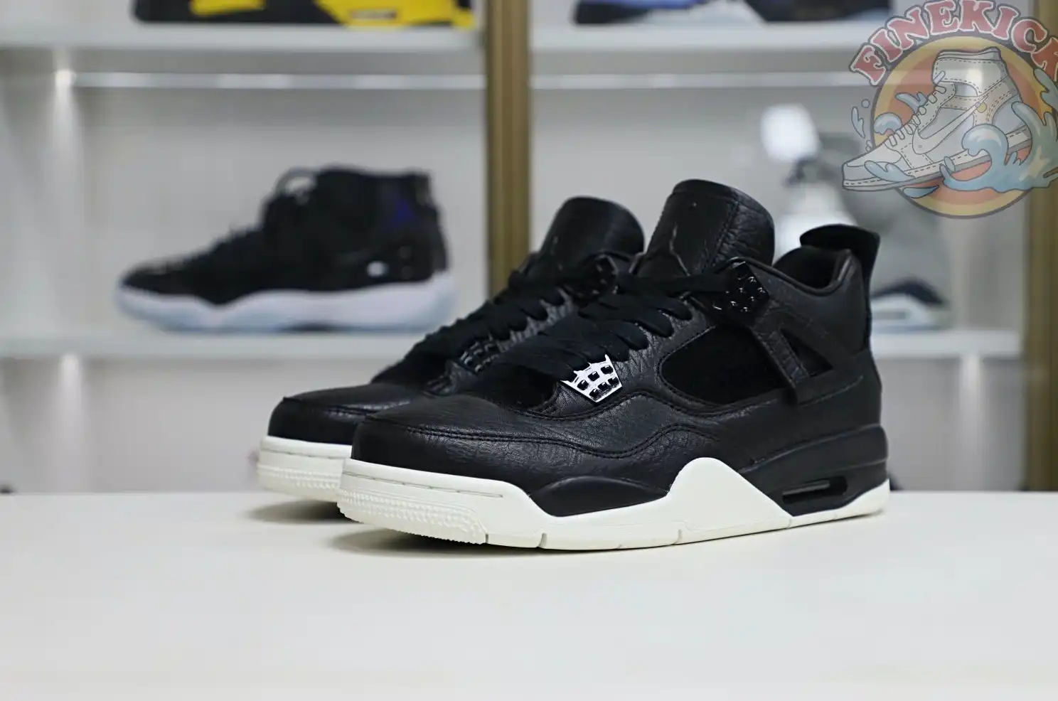 Jordan Air Jordan 4 retro ponyhair black