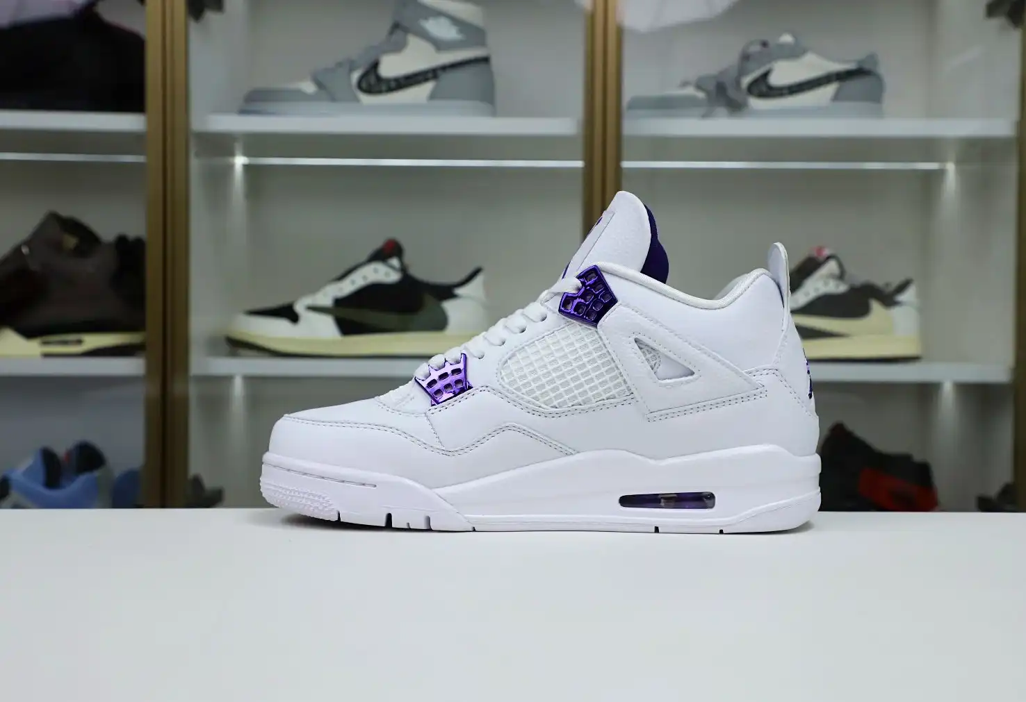 AIR JORDAN 4 PURPLE METALLIC