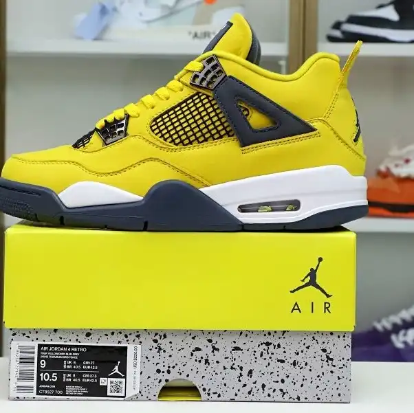 AIR JORDAN AIR JORDAN 4 RETRO 'LIGHTNING' 2021