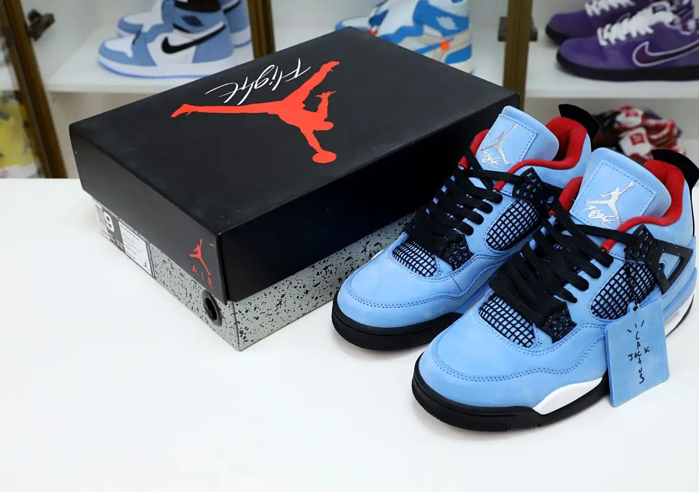 TRAVIS SCOTT X AIR JORDAN 4 RETRO 'CACTUS JACK' FRIENDS & FAMILY