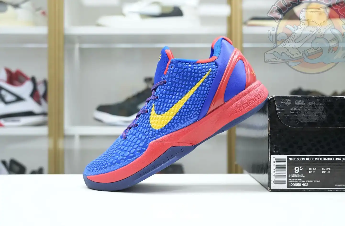 hype Nike Zoom Kobe 6  FC Barcelona Home