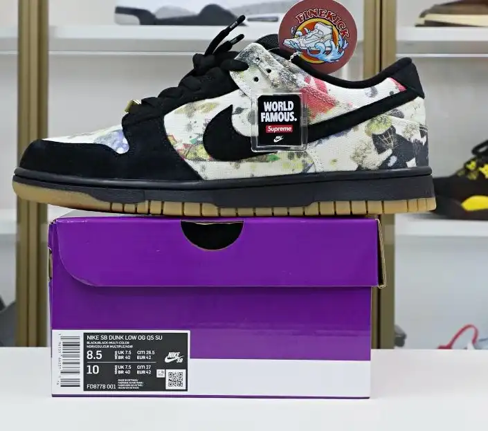 hype Supreme x Nike SB DunkLow"Rammellzee"