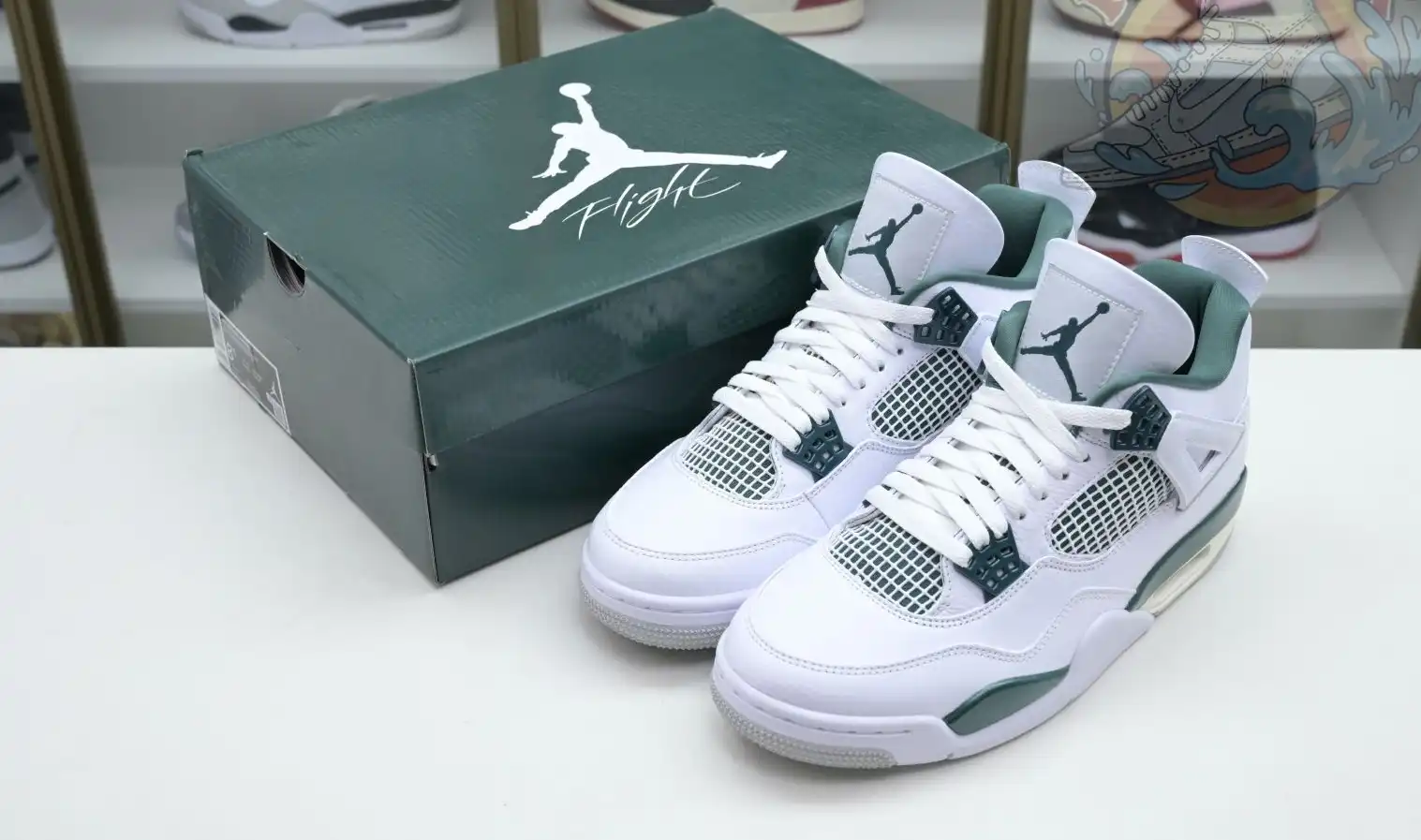 Air Jordan 4 Oxidized Green