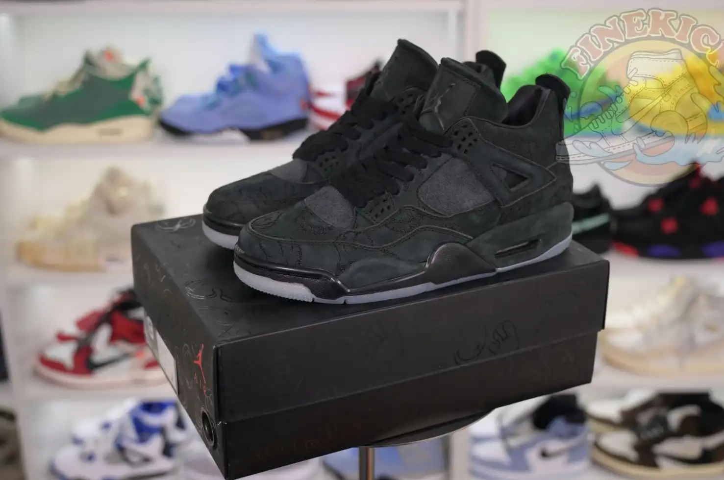 Jordan Air Jordan 4 kaws black