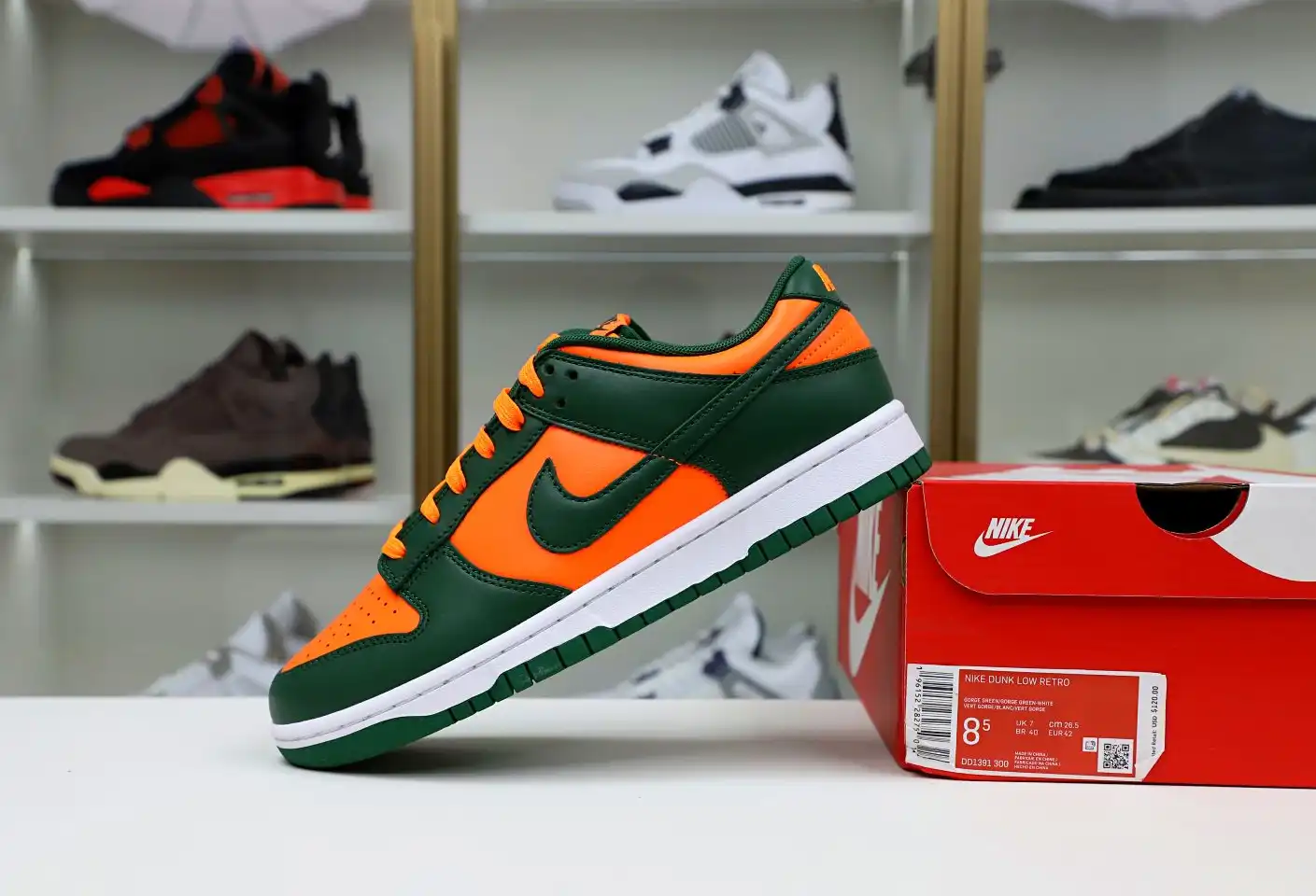 hype NIKE DUNK RETRO MINAMI HURRICANES