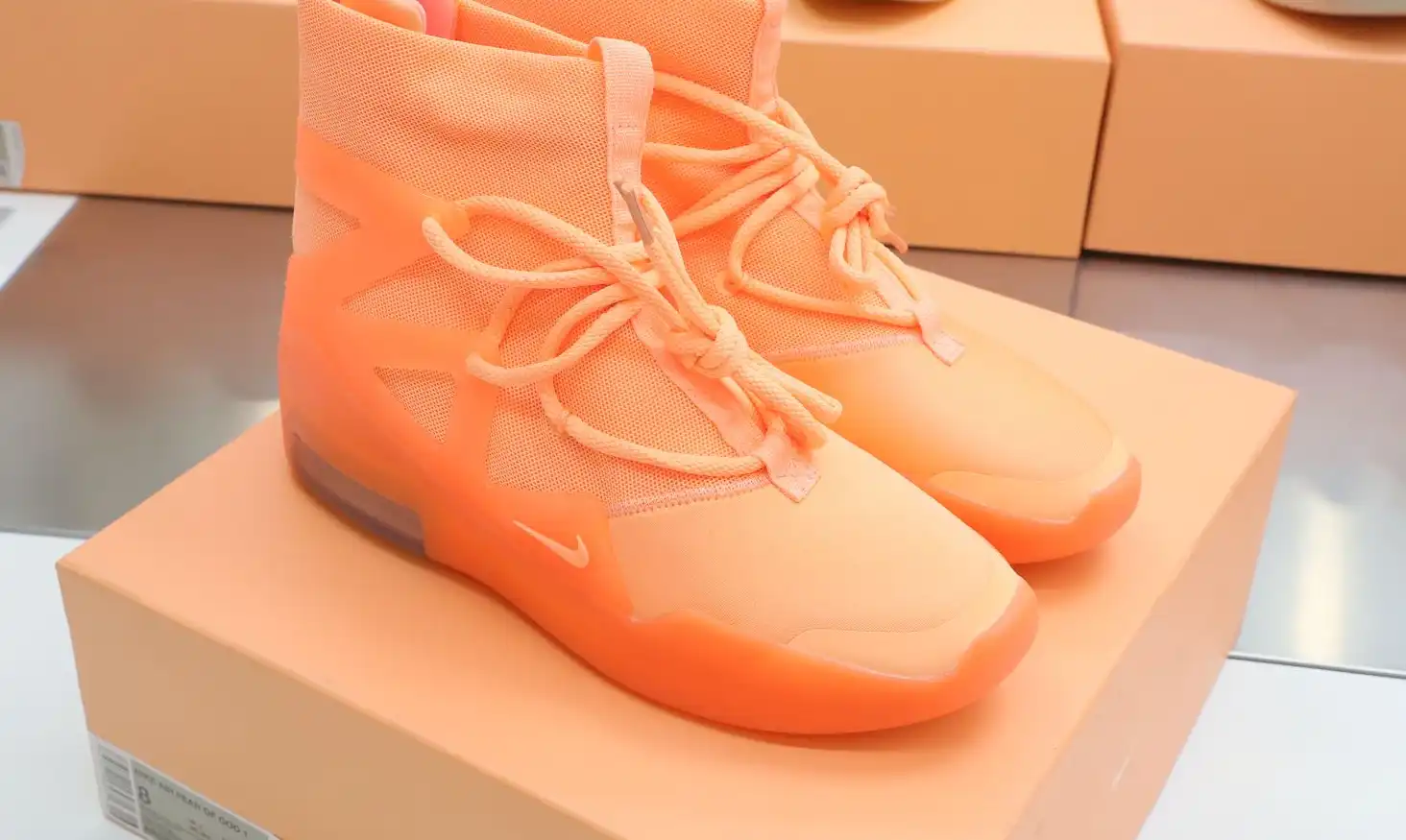 hype Nike Air Fear of God 1  fog