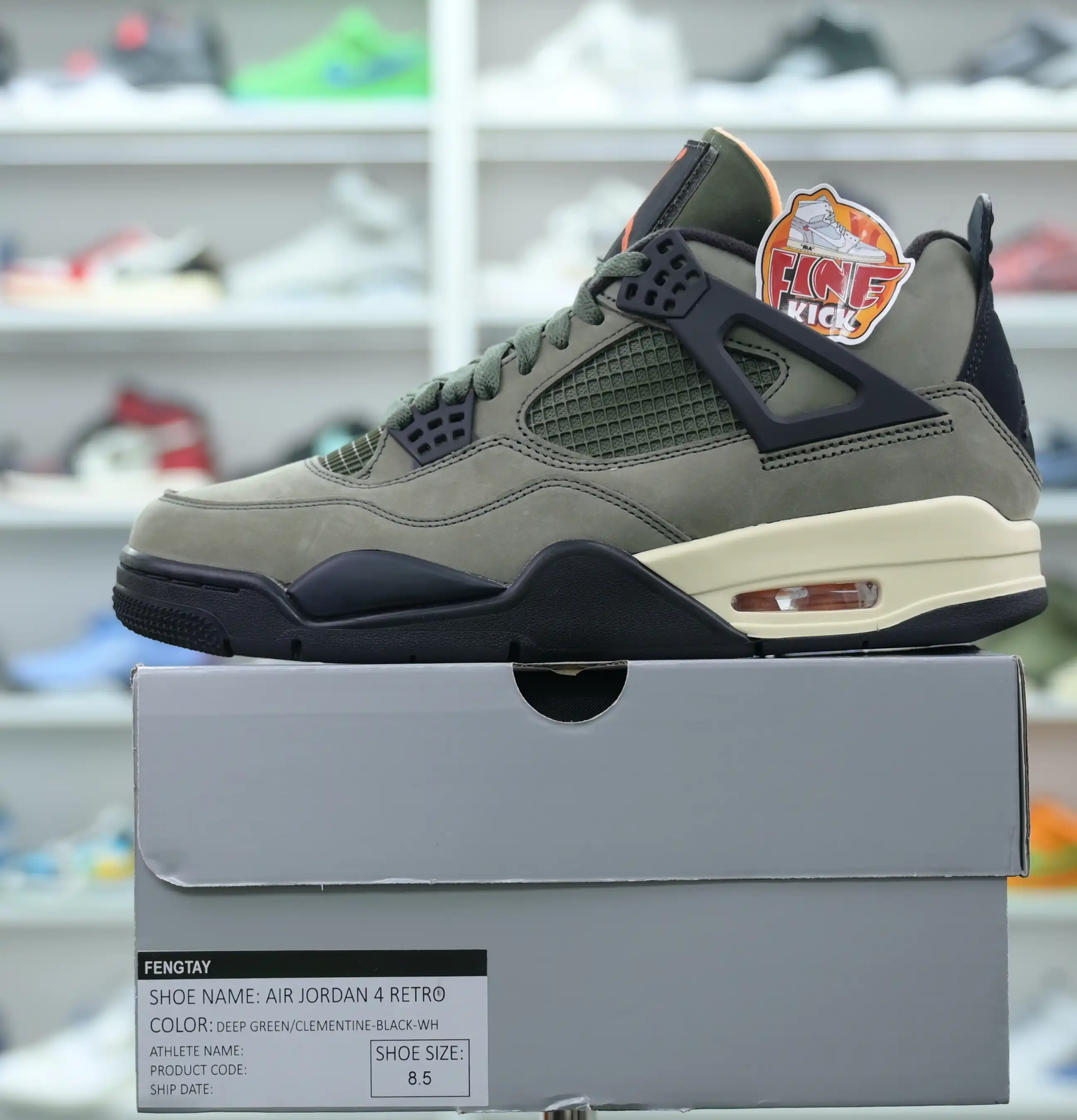 UNDEFEATED x Jordan Air Jordan 4 Retro UNDFTD