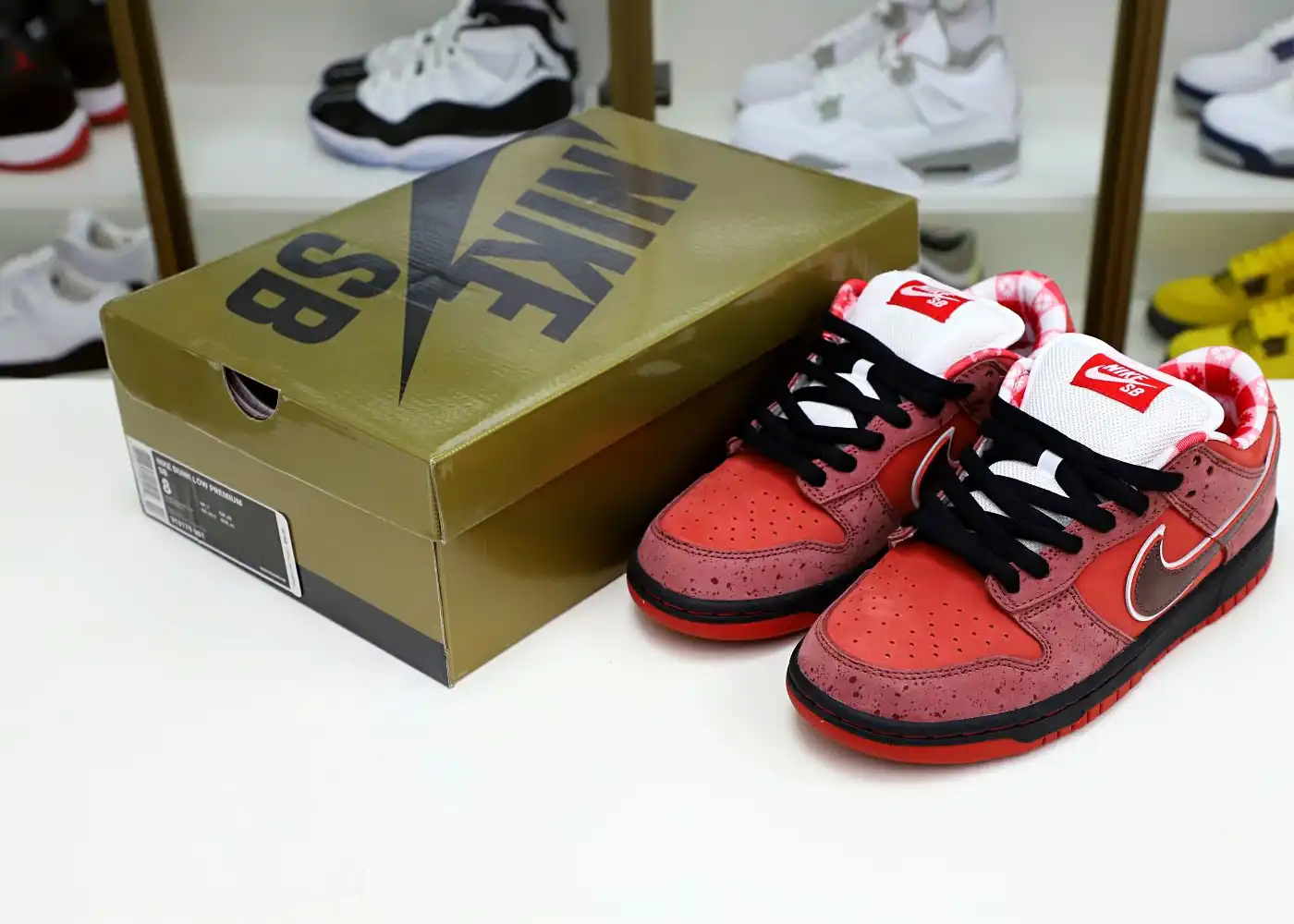 hype Concepts x Nike Dunk SB Low Red Lobster