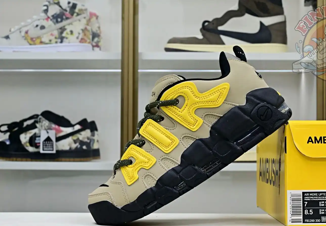 hype AMBUSH x Nike Air More Uptempo Low