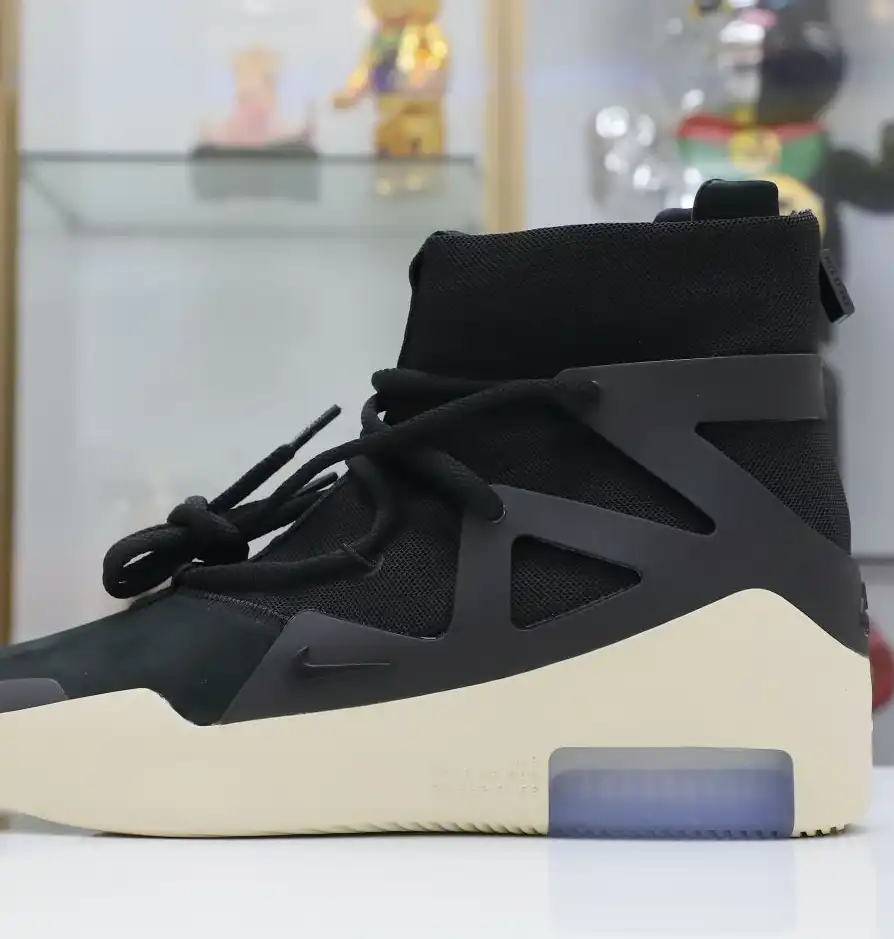 hype Nike Air Fear of God 1 black  fog