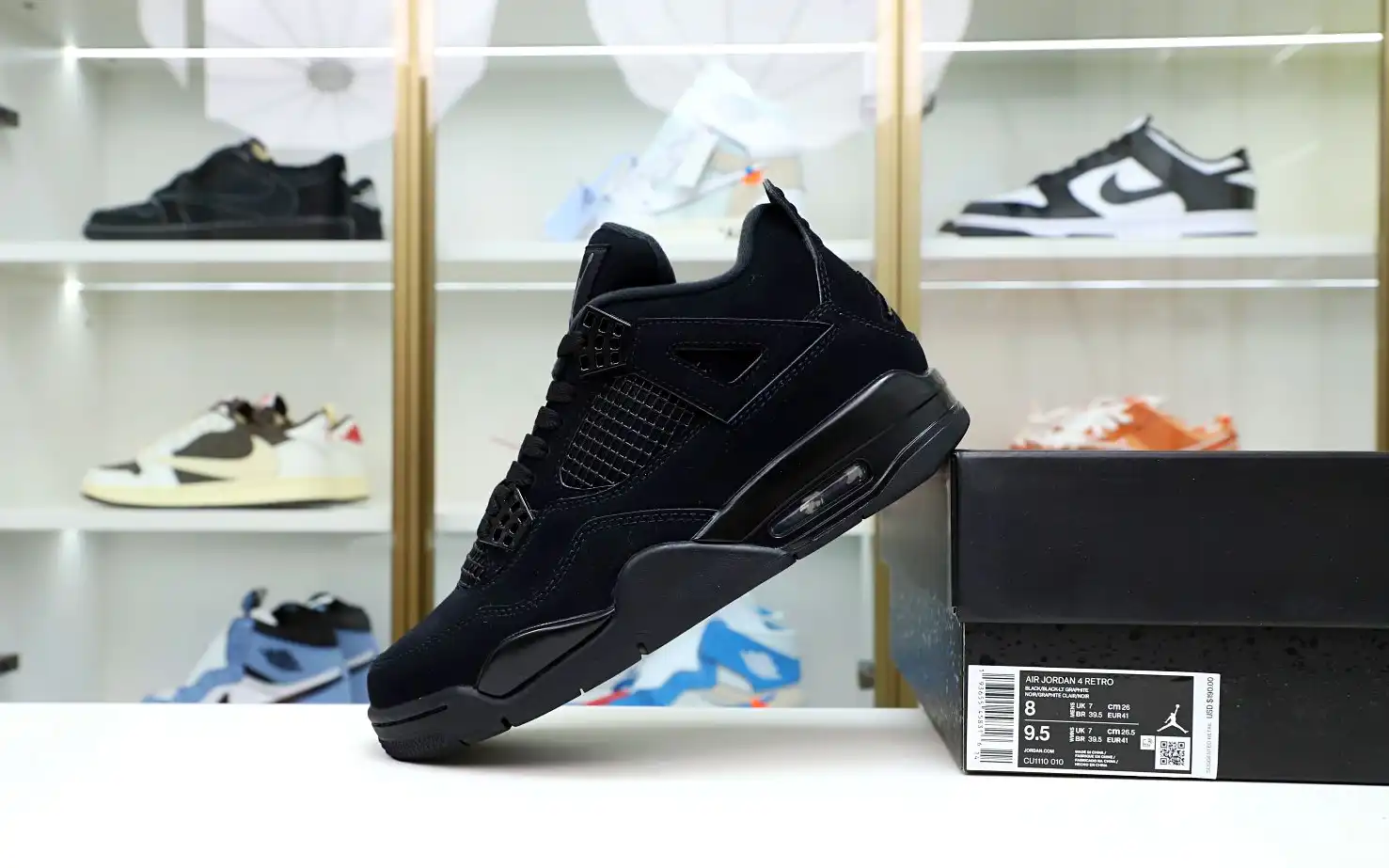 AIR JORDAN 4 RETRO 'BLACK CAT' 2020
