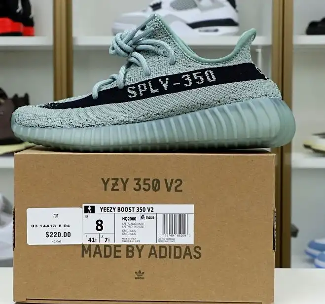 hype Yeezy boost 350 V2 "Salt Core Black Salt"