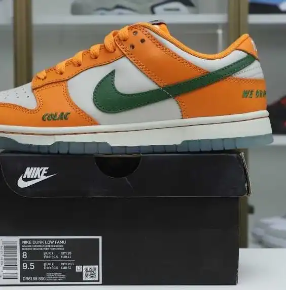 hype Nike Dunk Low  Florida A&M x