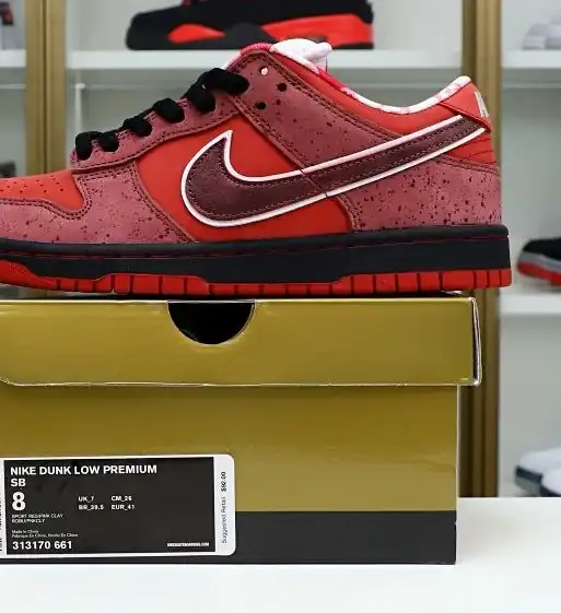 hype Concepts x Nike Dunk SB Low Red Lobster