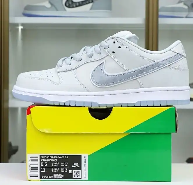 hype Nike Dunk SB Low "White Lobster"