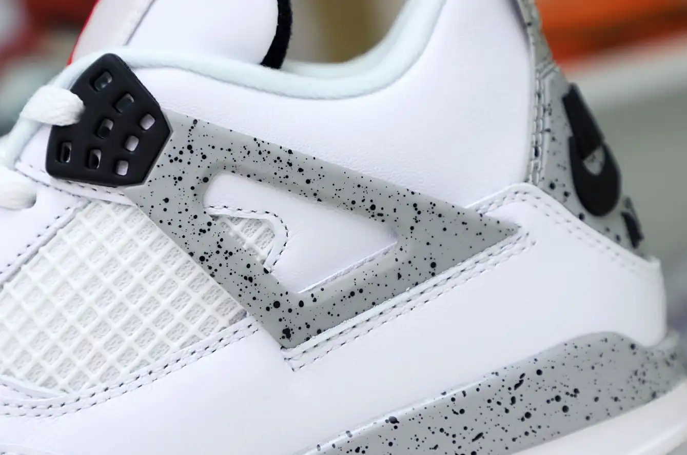 Air Jordan 4 Retro White Cement