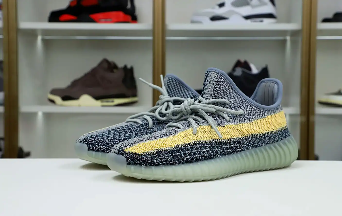 hype YEEZY BOOST 350 V2 'ASH BLUE