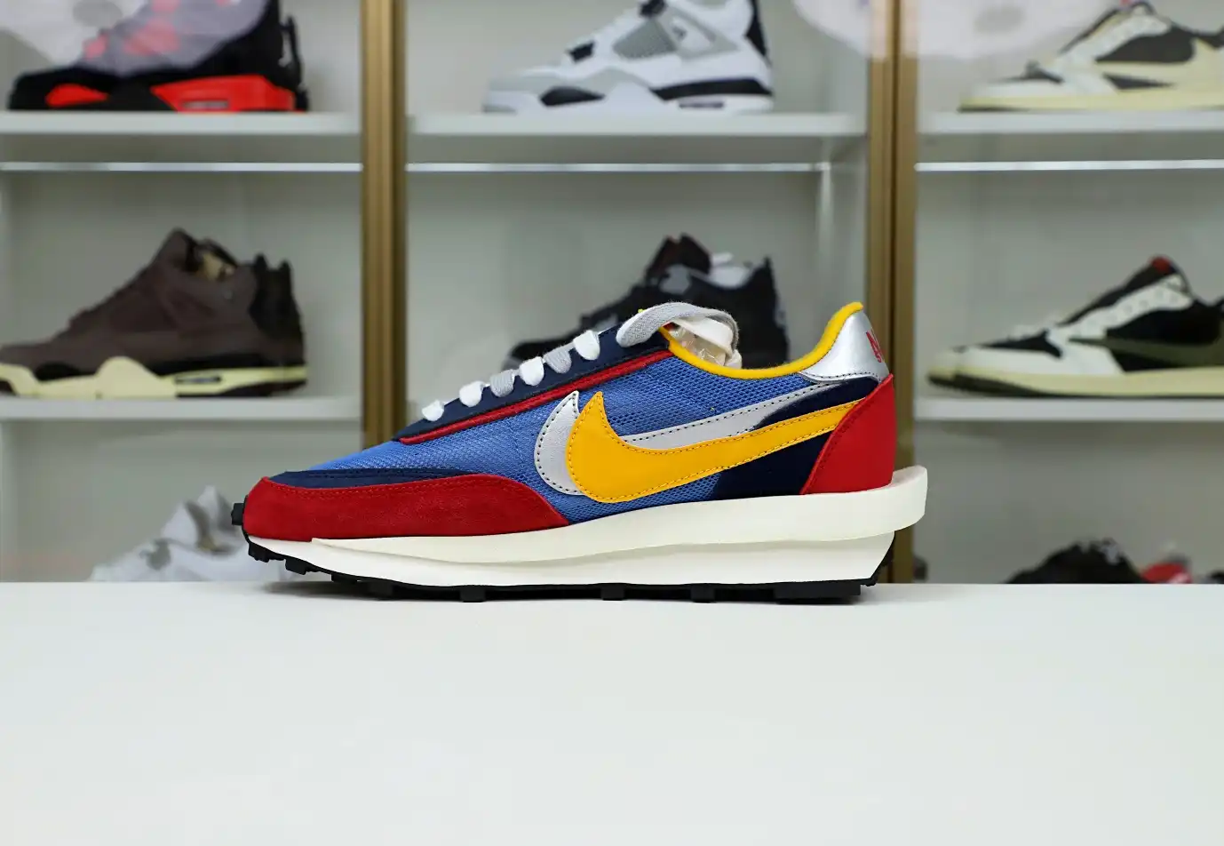 hype SACAI X LDWAFFLE 'VARSITY BLUE'