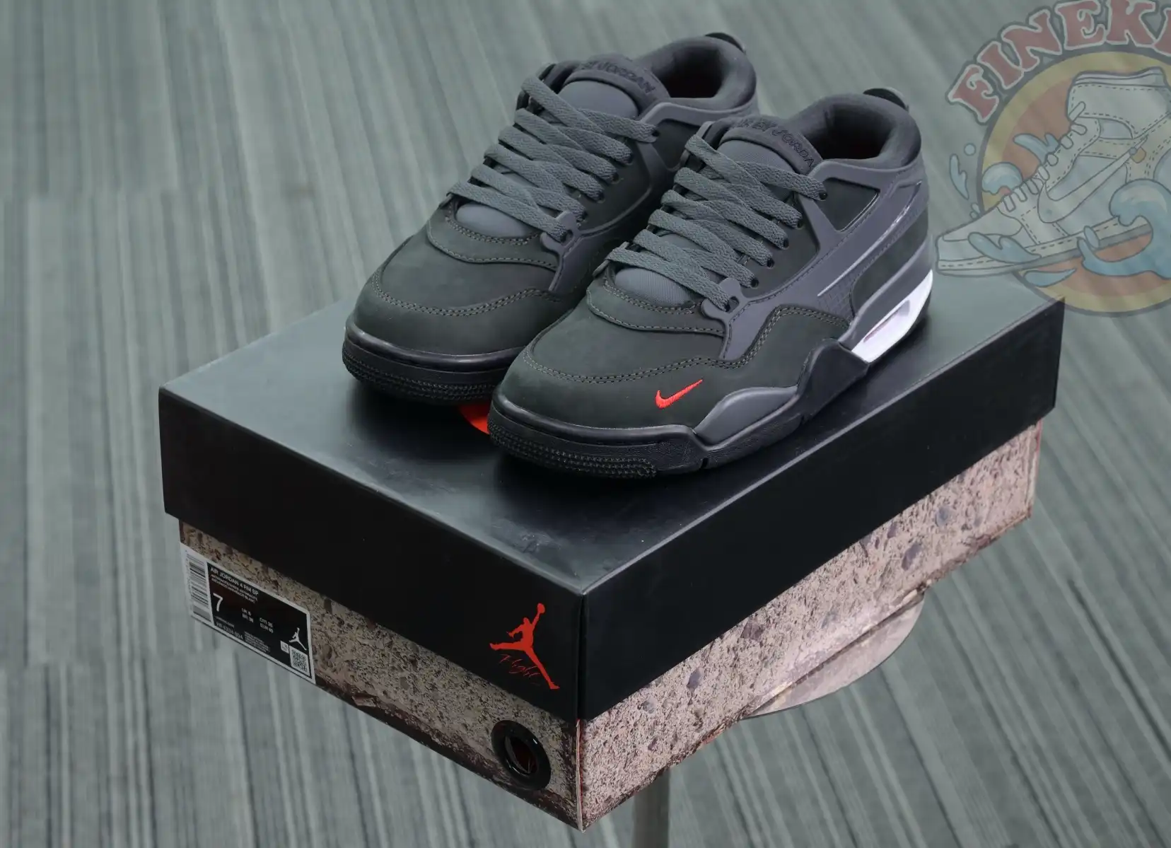 Nigel Sylvester x Jordan Air Jordan 4 RM SP “Anthracite”