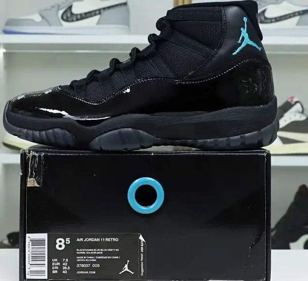 AIR JORDAN 11 RETRO GAMMA BLUE