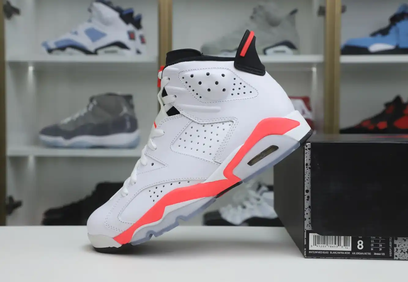 Air Jordan 6 Retroinfrared White