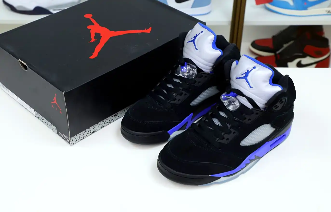 AIR JORDAN AIR JORDAN 5 RETRO 'RACER BLUE'