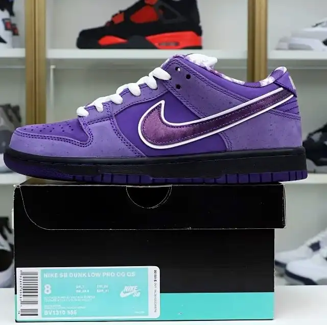 hype Concepts x Nike SB Dunk Low Pro OG QS"Purple Lobster"