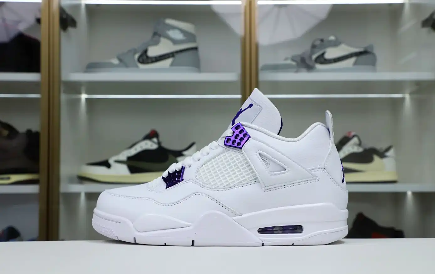 AIR JORDAN 4 PURPLE METALLIC