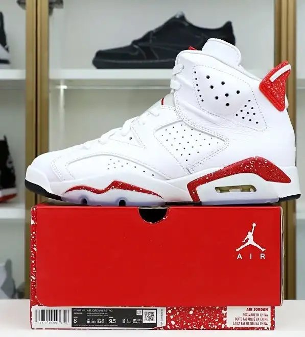 AIR JORDAN 6 RED OREO
