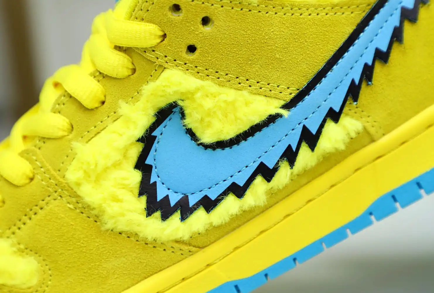 hype GRATEFUL DEAD X DUNK LOW SB YELLOW