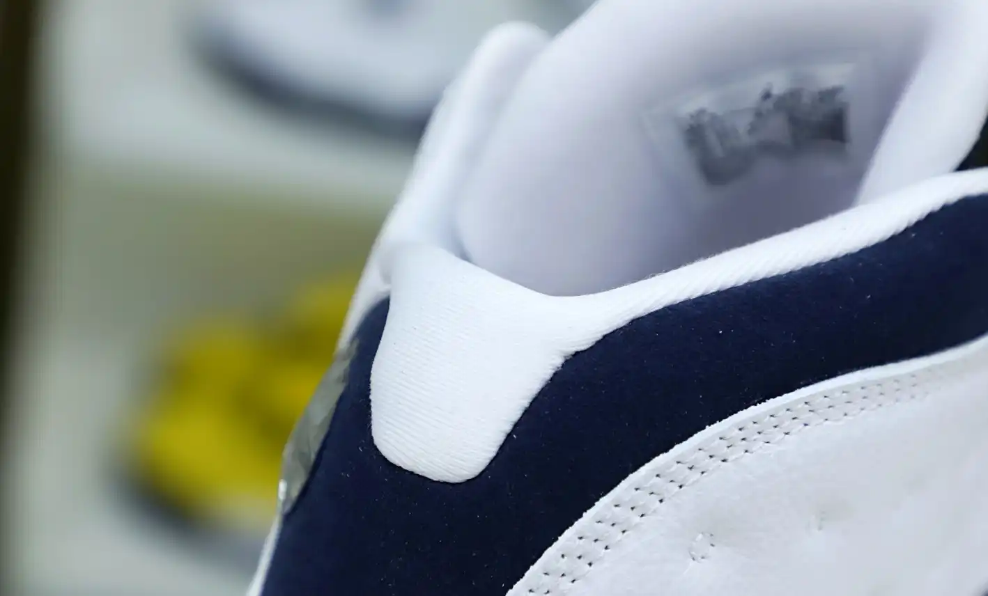 AIR JORDAN 13 RETRO WHITE OBSIDIAN POWDER BLUE 414571-144