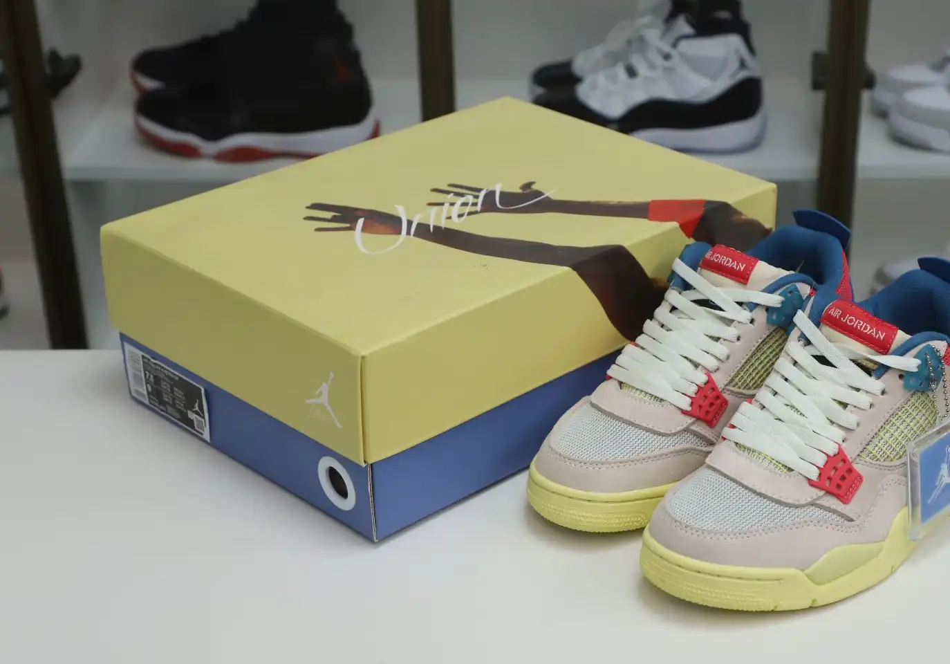 UNION LA X AIR JORDAN 4 RETRO 'GUAVA ICE'