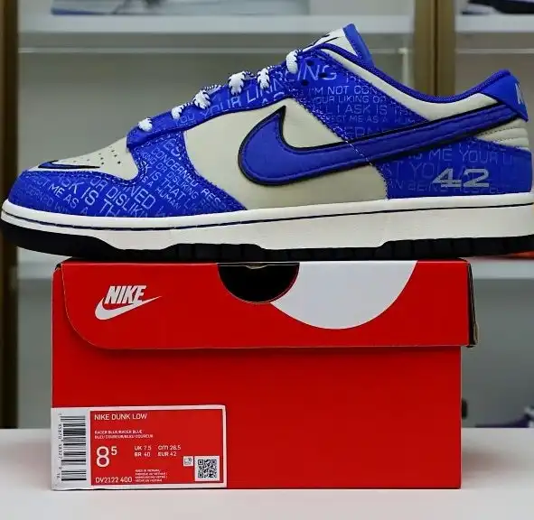 hype NIKE DUNK LOW JACKIE ROBINSON DV2122-400