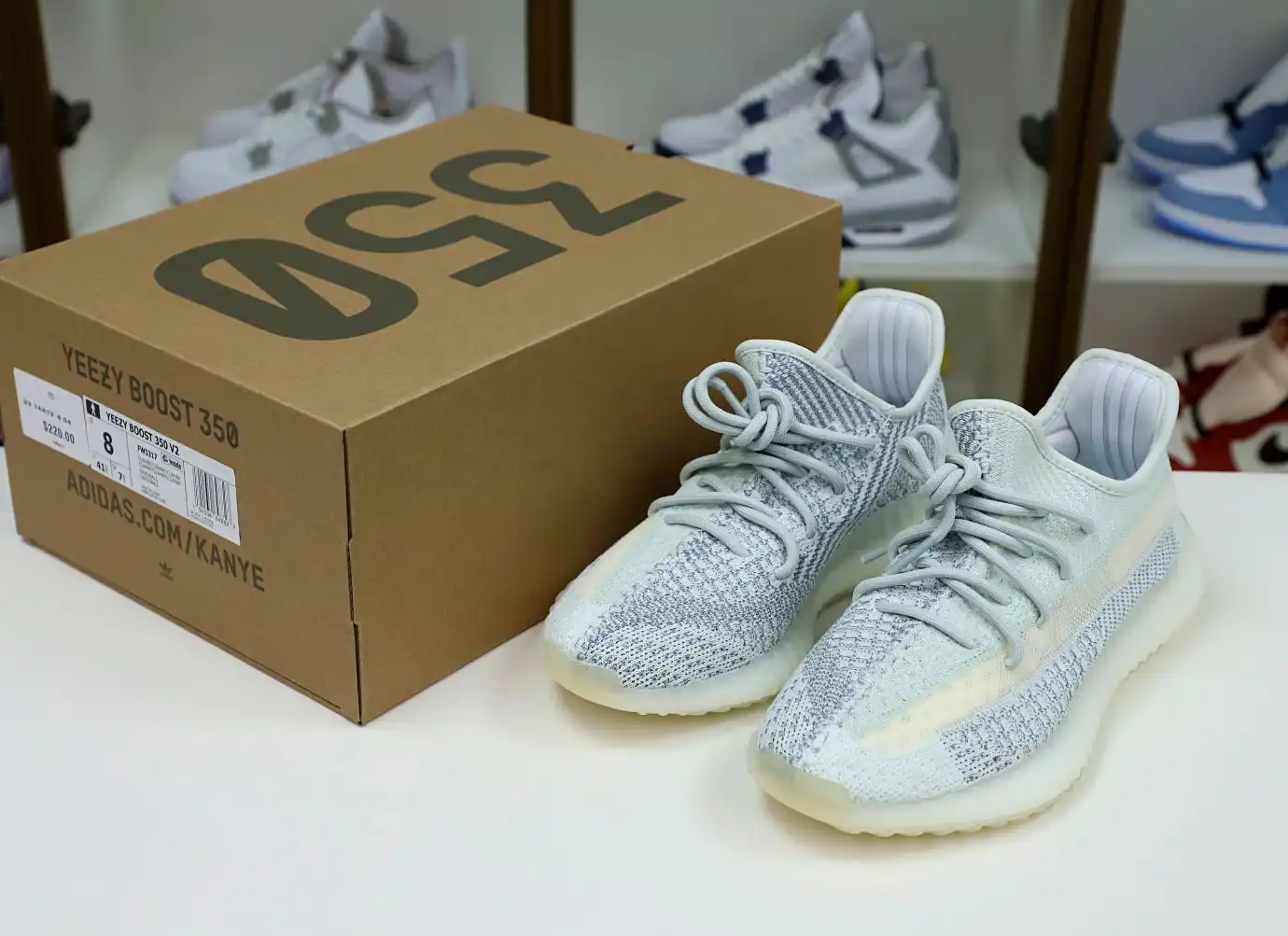 hype YEEZY BOOST 350 V2 'CLOUD WHITE REFLECTIVE'