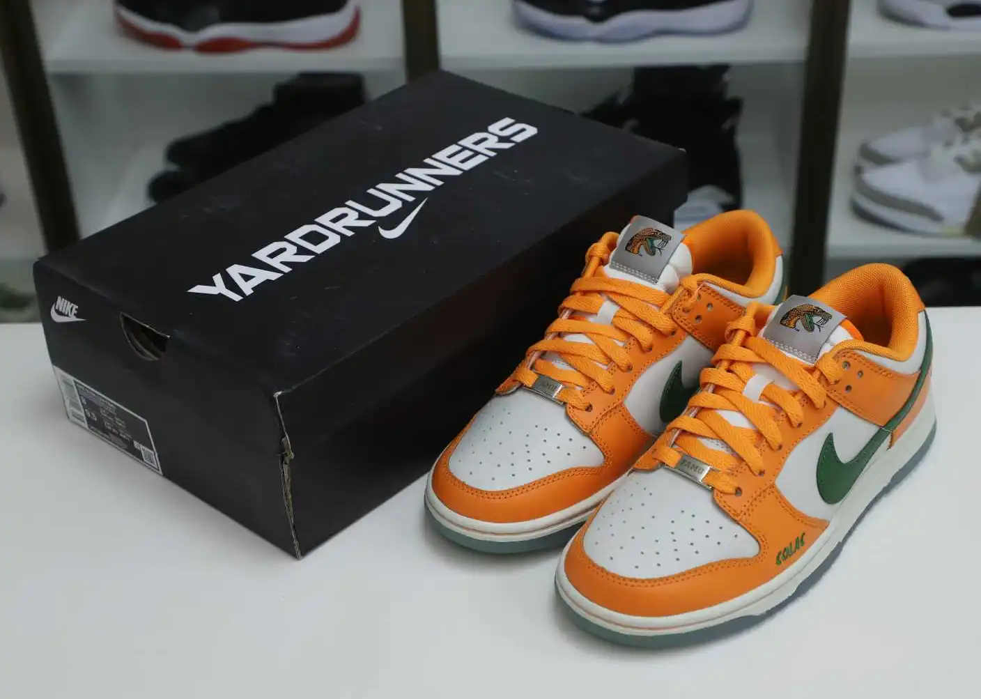 hype Nike Dunk Low  Florida A&M x