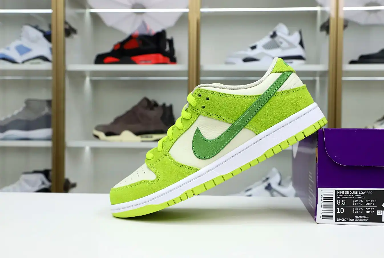 hype NIKE SB DUNK LOW GREEN APPLE 2022