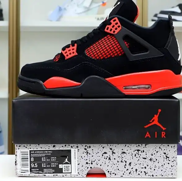 AIR JORDAN 4 RETRO 'RED THUNDER'