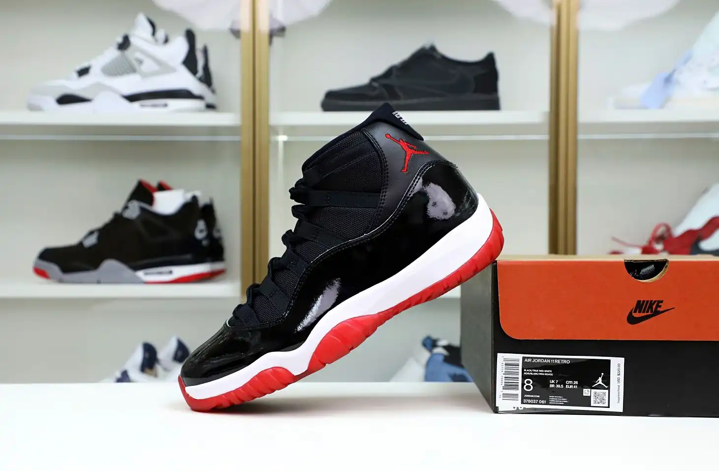 AIR JORDAN 11 RETRO 'BRED' 2019