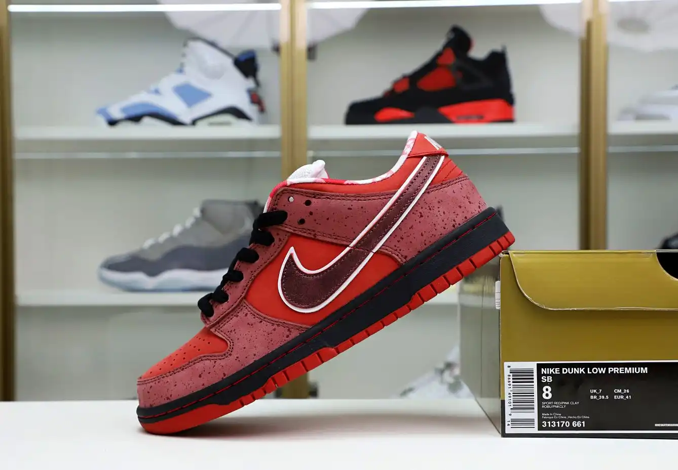 hype Concepts x Nike Dunk SB Low Red Lobster