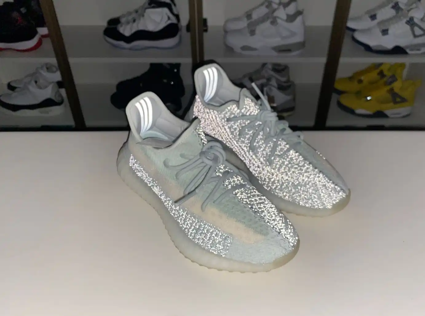 hype YEEZY BOOST 350 V2 'CLOUD WHITE REFLECTIVE'