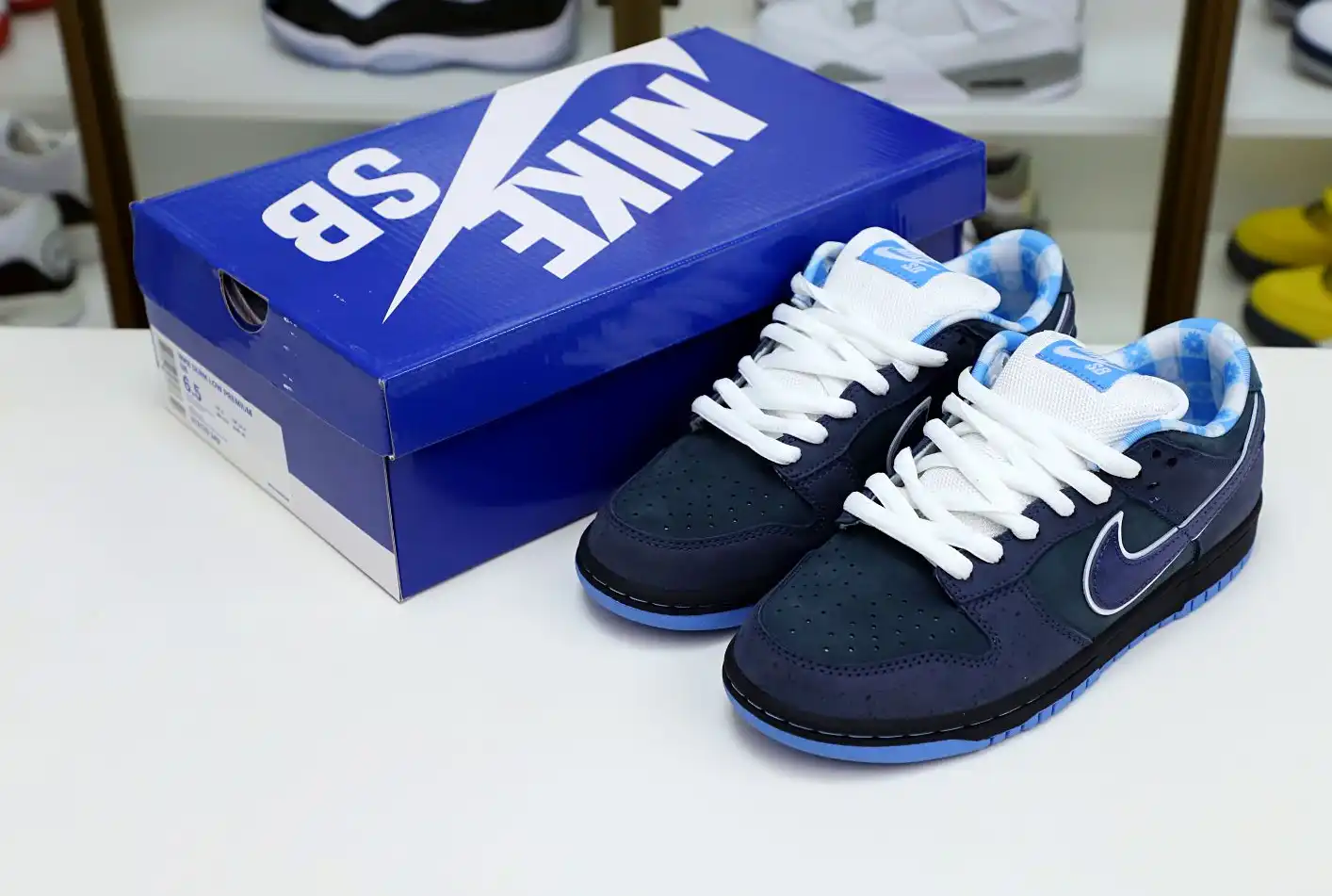 hype Concepts x Dunk Low Blue Lobster