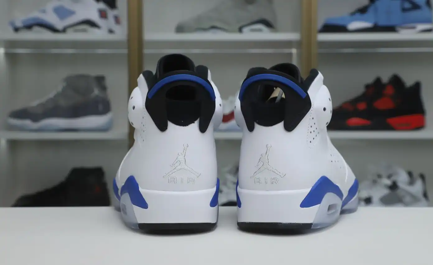 AIR JORDAN 6 RETRO SPORT BLUE