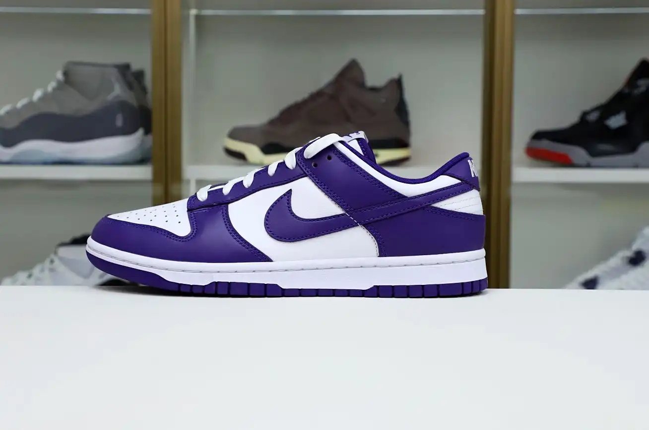 hype NIKE DUNK LOW RETRO COURT PURPLE