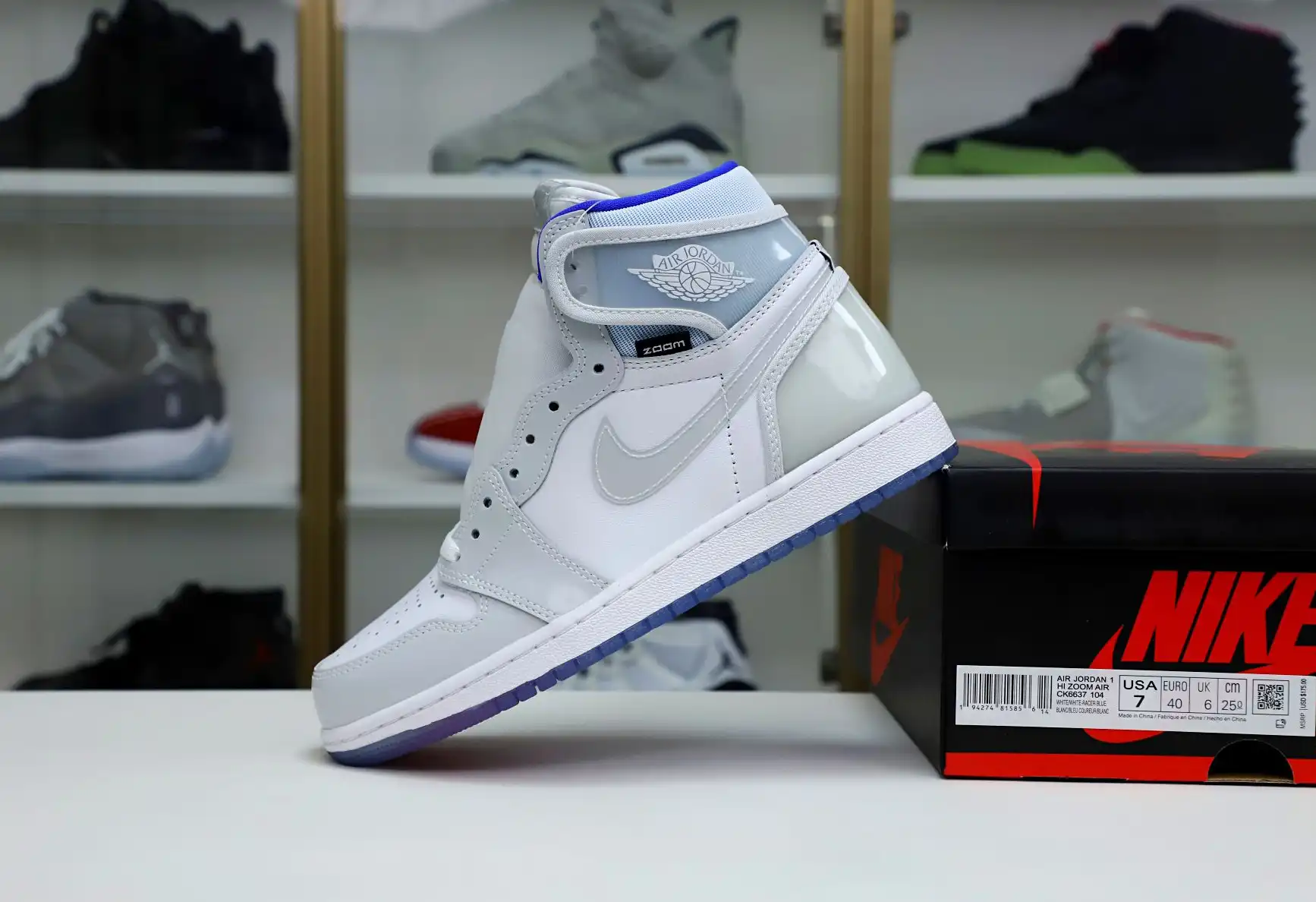 AIR JORDAN 1 HIGH ZOOM 'RACER BLUE'