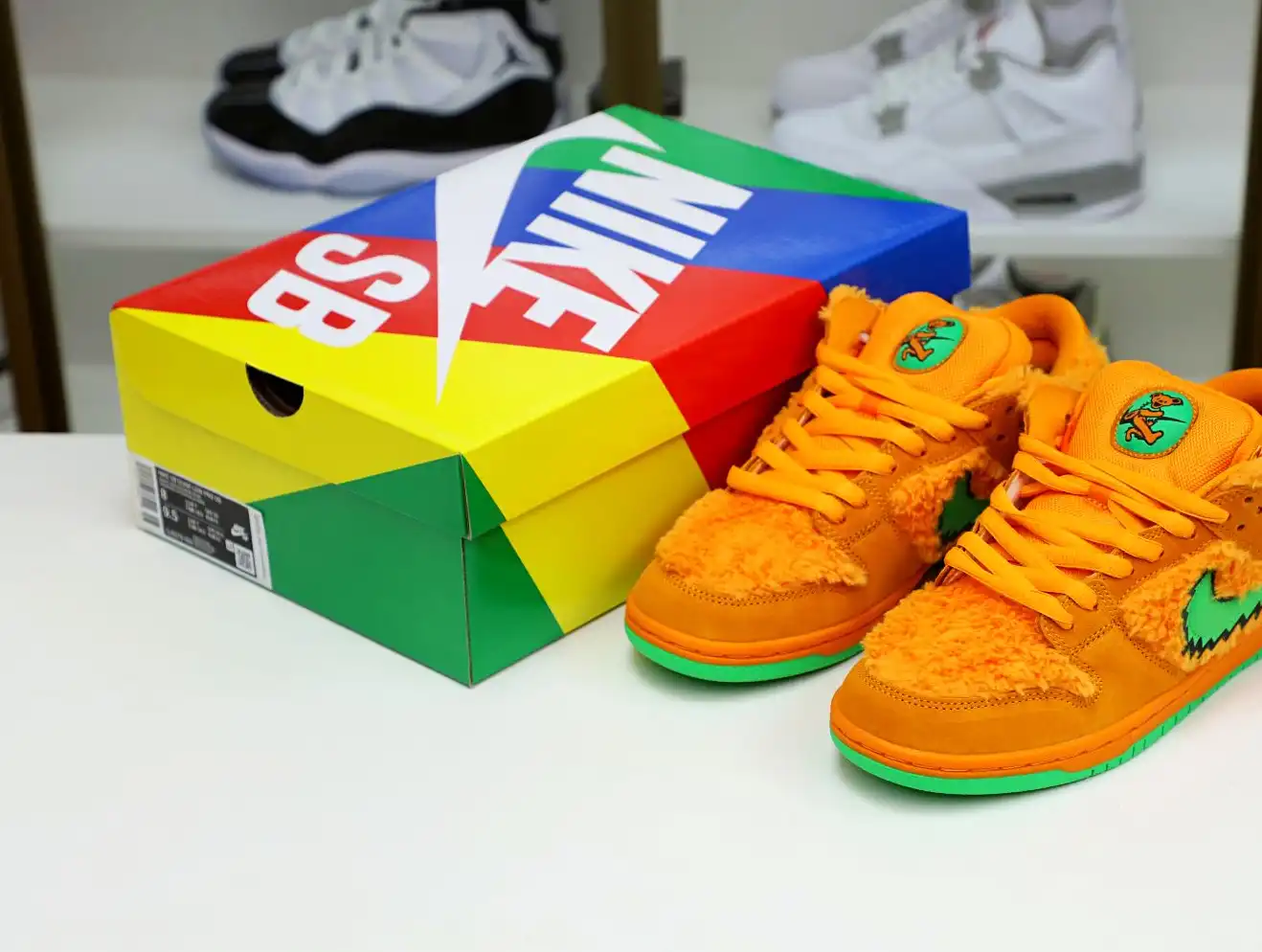 hype GRATEFUL DEAD X DUNK LOW SB ORANGE