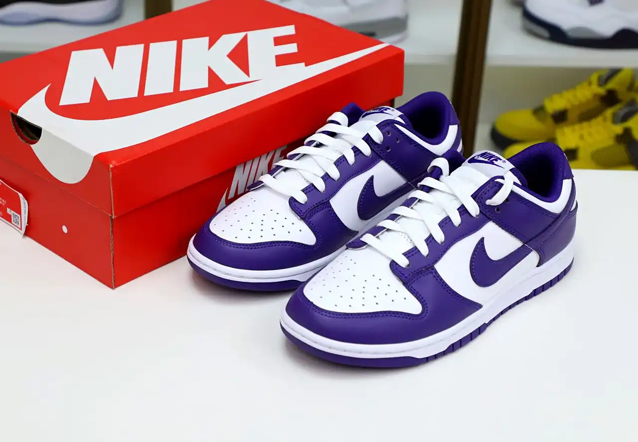 hype NIKE DUNK LOW RETRO COURT PURPLE