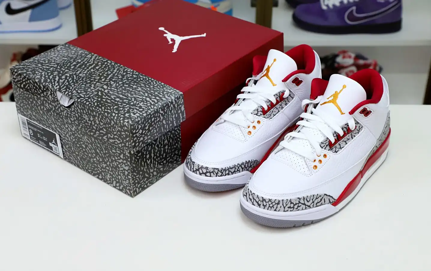 Air Jordan 3 Retro  Cardinal Red(CT8532-126）